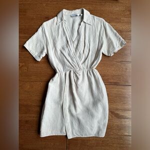 & Other Stories Linen Blend Dress Size 0